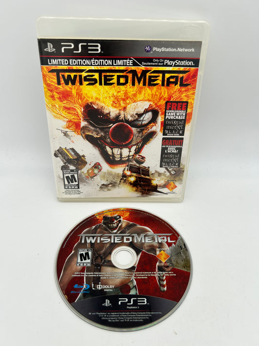 PiXEL-RETRO.COM : SONY PLAYSTATION 3 (PS3) COMPLET CIB BOX MANUAL GAME NTSC TWISTED METAL
