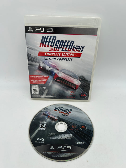 PiXEL-RETRO.COM : SONY PLAYSTATION 3 (PS3) COMPLET CIB BOX MANUAL GAME NTSC NEED FOR SPEED RIVALS CMPLETE EDITION