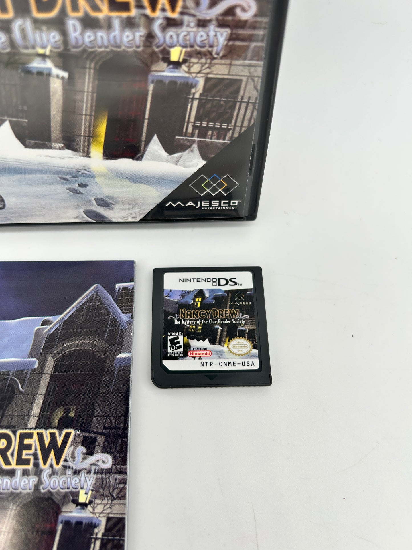 NiNTENDO DS | NANCY DREW THE MYSTERY OF THE CLUE BENDER SOCiETY