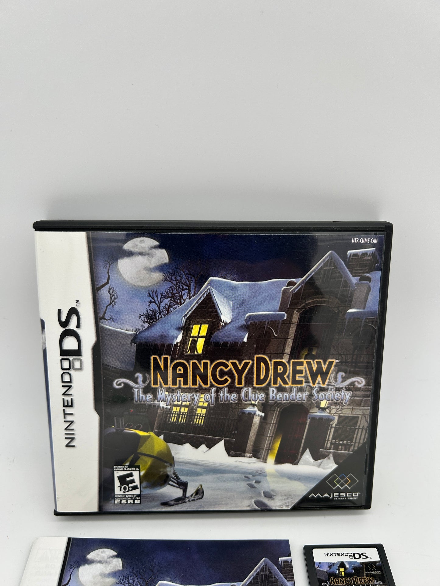 NiNTENDO DS | NANCY DREW THE MYSTERY OF THE CLUE BENDER SOCiETY