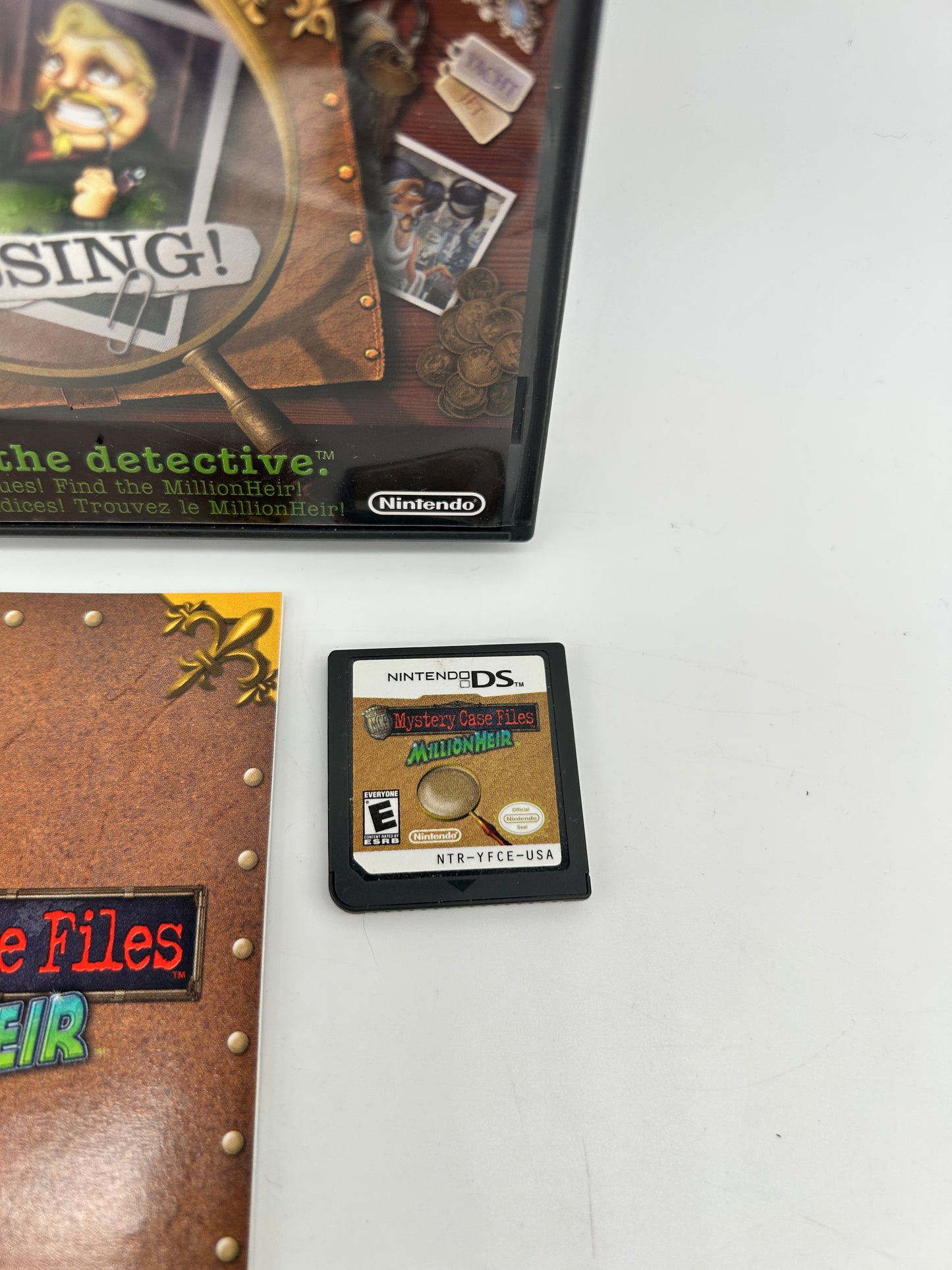NiNTENDO DS | MYSTERY CASE FiLES MiLLiONHEiR