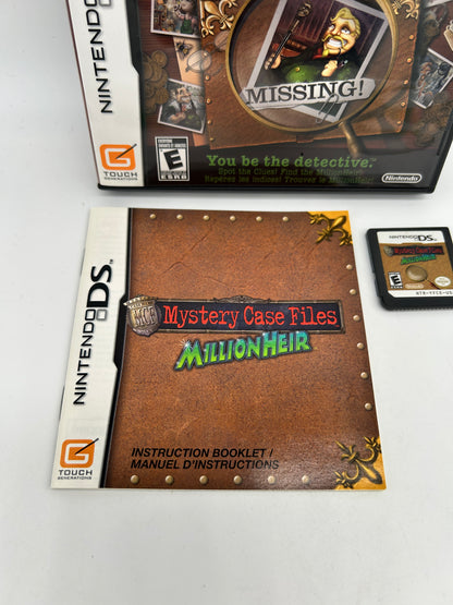 NiNTENDO DS | MYSTERY CASE FiLES MiLLiONHEiR
