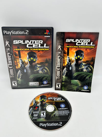 SONY PLAYSTATiON 2 [PS2] | TOM CLANCYS SPLiNTER CELL PANDORA TOMORROW
