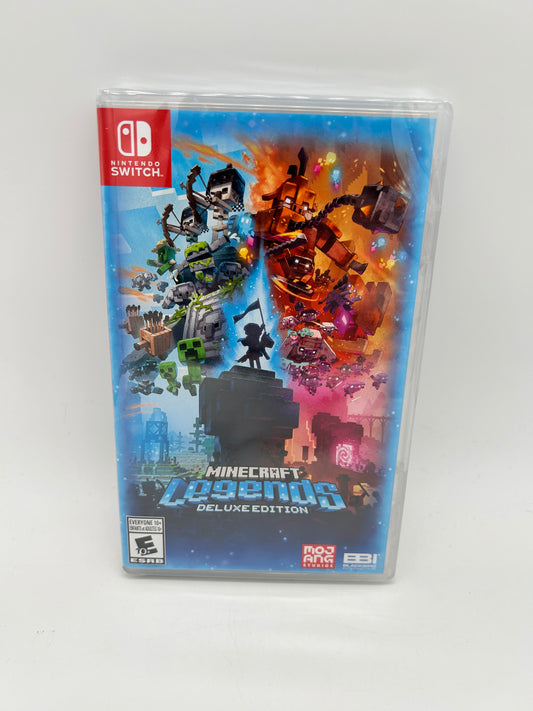 PiXEL-RETRO.COM : NINTENDO SWITCH NEW SEALED IN BOX COMPLETE MANUAL GAME NTSC MINECRAFT LEGENDS DELUXE EDITION
