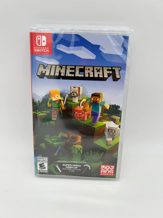 PiXEL-RETRO.COM : NINTENDO SWITCH NEW SEALED IN BOX COMPLETE MANUAL GAME NTSC MINECRAFT