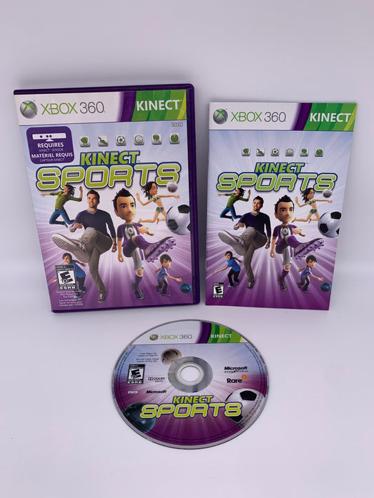 PiXEL-RETRO.COM : MICROSOFT XBOX 360 COMPLETE CIB BOX MANUAL GAME NTSC KINECT SPORTS