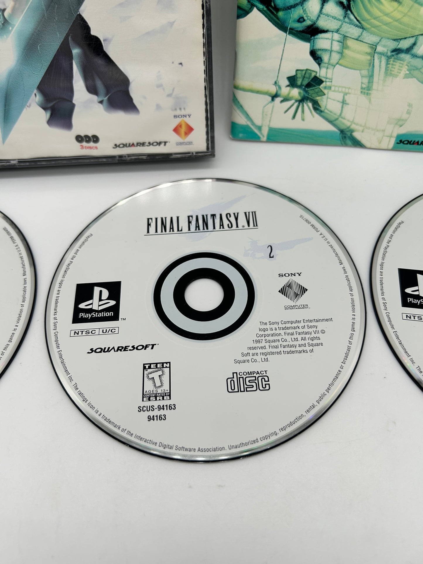 SONY PLAYSTATiON [PS1] | FiNAL FANTASY VII | MiSPRiNT VERSiON