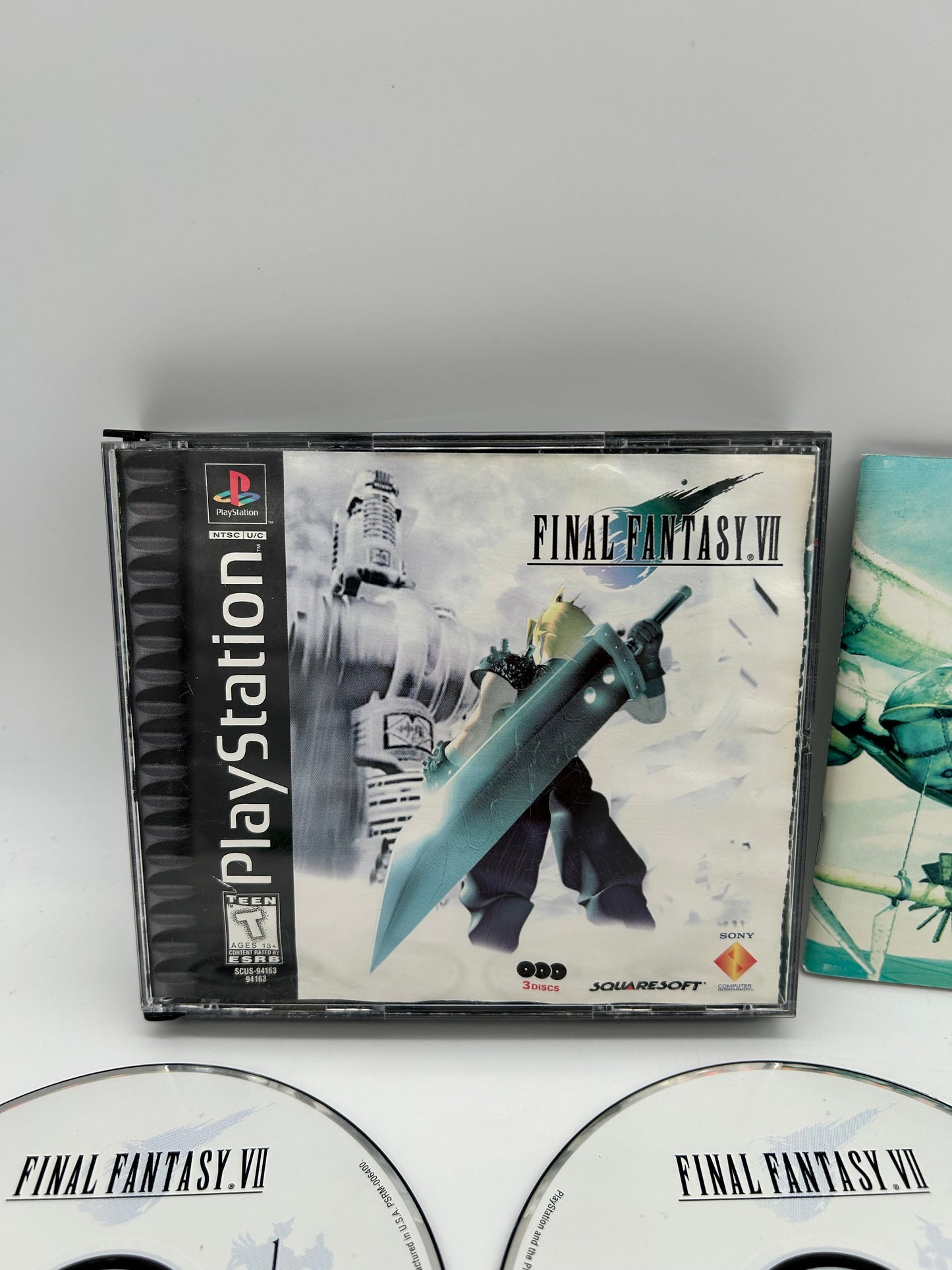 SONY PLAYSTATiON [PS1] | FiNAL FANTASY VII | MiSPRiNT VERSiON