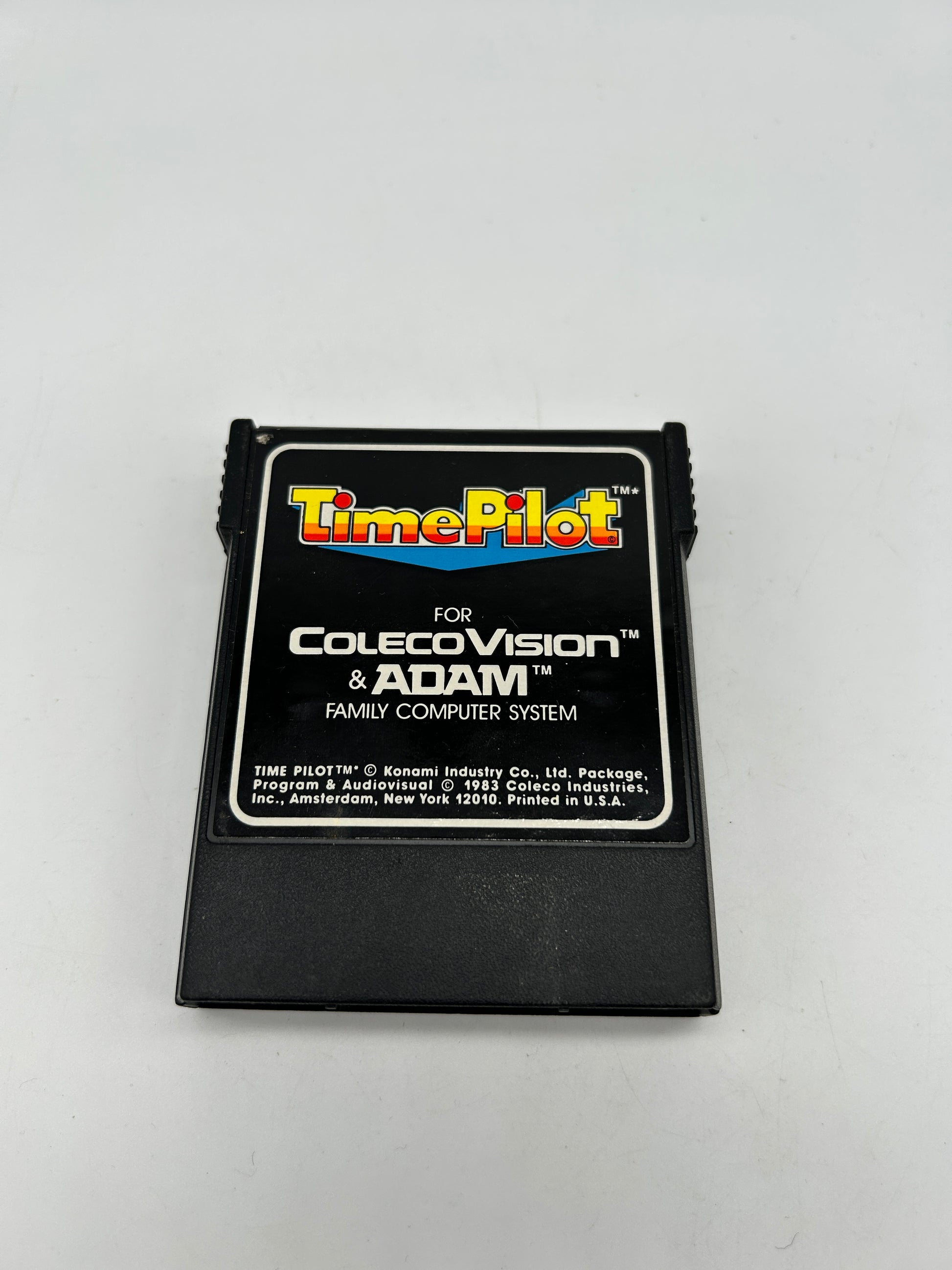 PiXEL-RETRO.COM : COLECOVISION GAME NTSC TIME PILOT