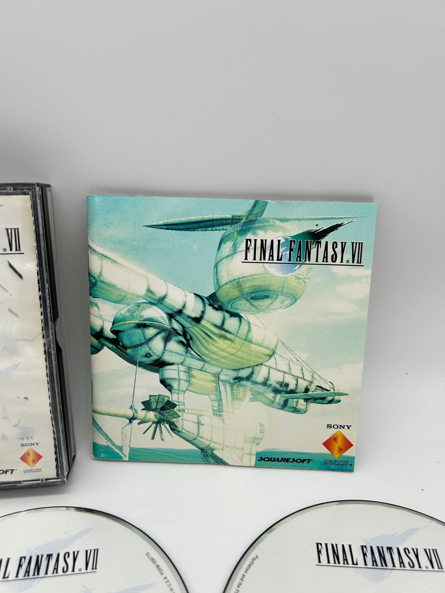 SONY PLAYSTATiON [PS1] | FiNAL FANTASY VII | MiSPRiNT VERSiON