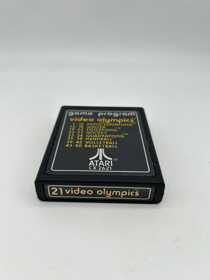 ATARi 2600 | 21 ViDEO OLYMPiCS | TEXT LABEL VERSiON