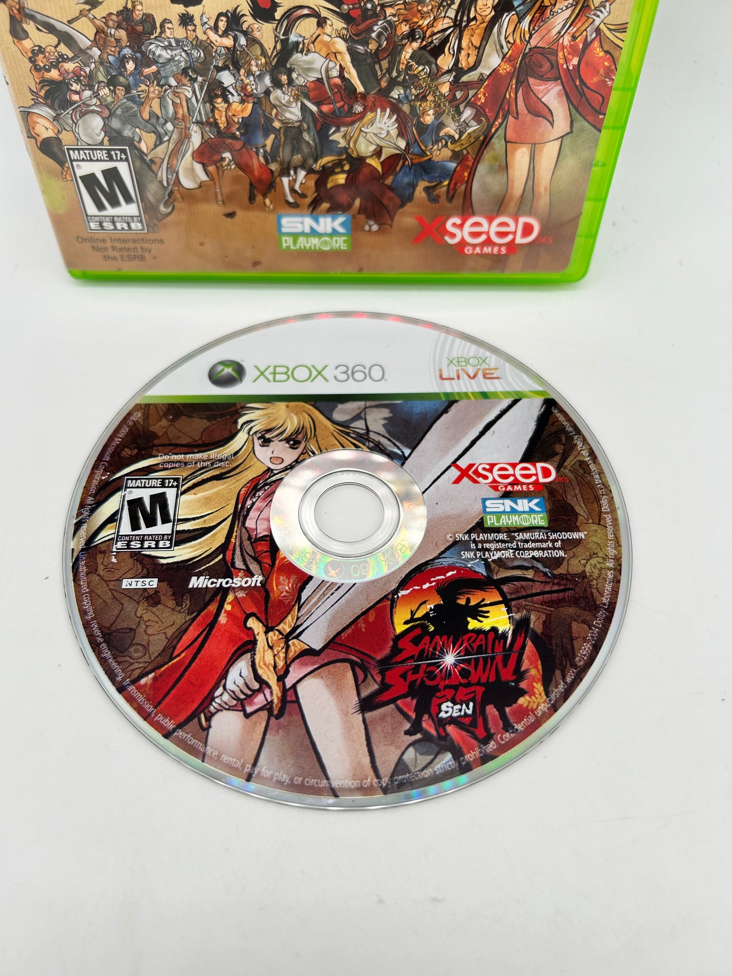 MiCROSOFT XBOX 360 | SAMURAi SHODOWN SEN