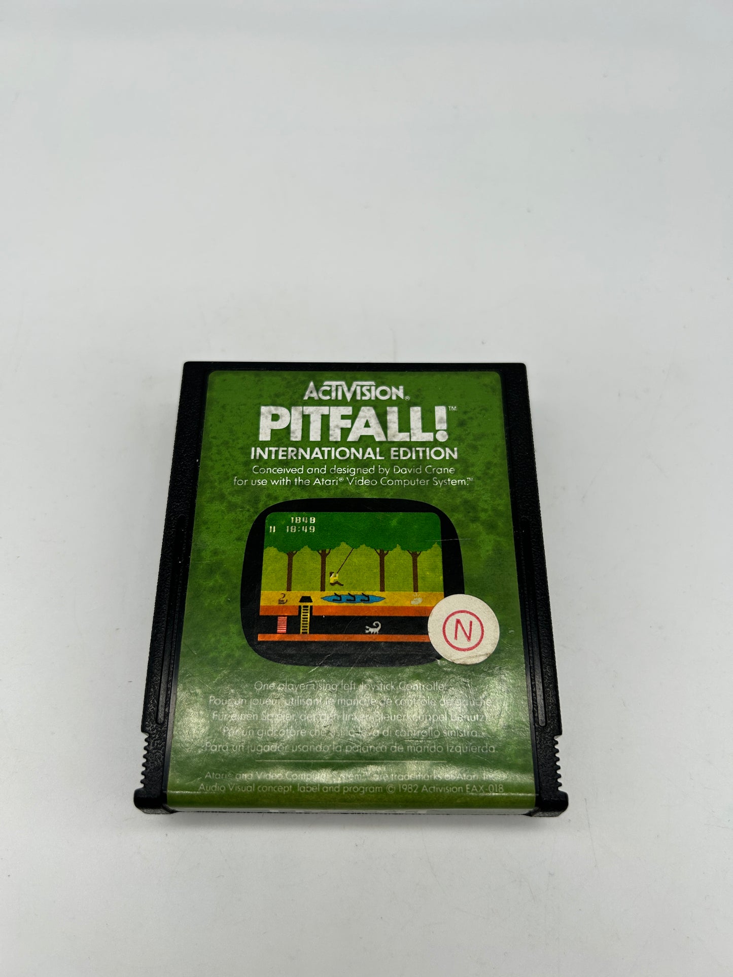 PiXEL-RETRO.COM : ATARI 2600 PITFALL! GAME NTSC