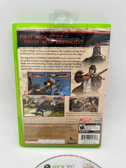 MiCROSOFT XBOX 360 | SAMURAi SHODOWN SEN