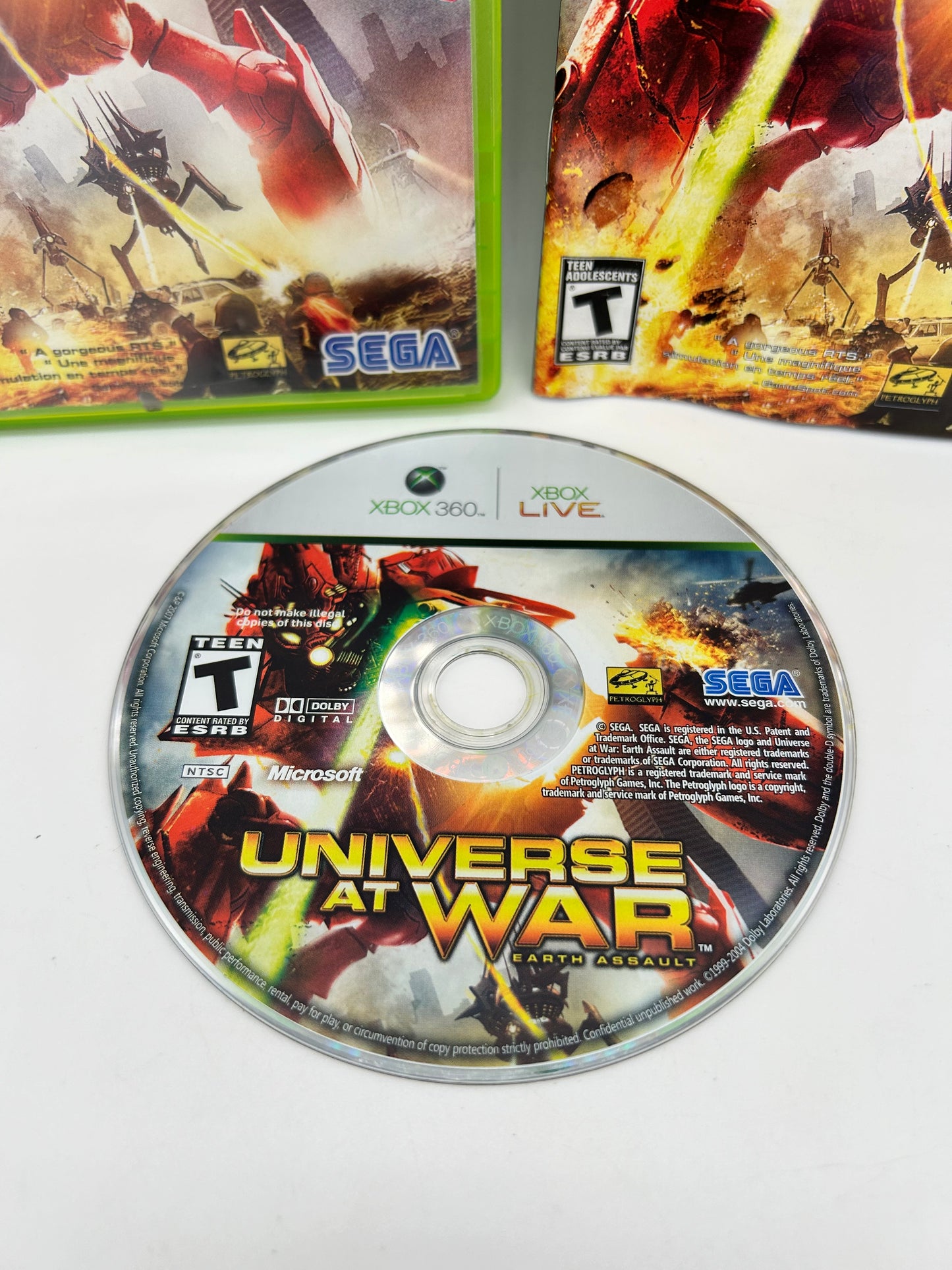 Microsoft XBOX 360 | UNIVERSE AT WAR EARTH ASSAULT