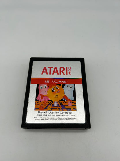 PiXEL-RETRO.COM : ATARI 2600 MS PAC-MAN GAME NTSC