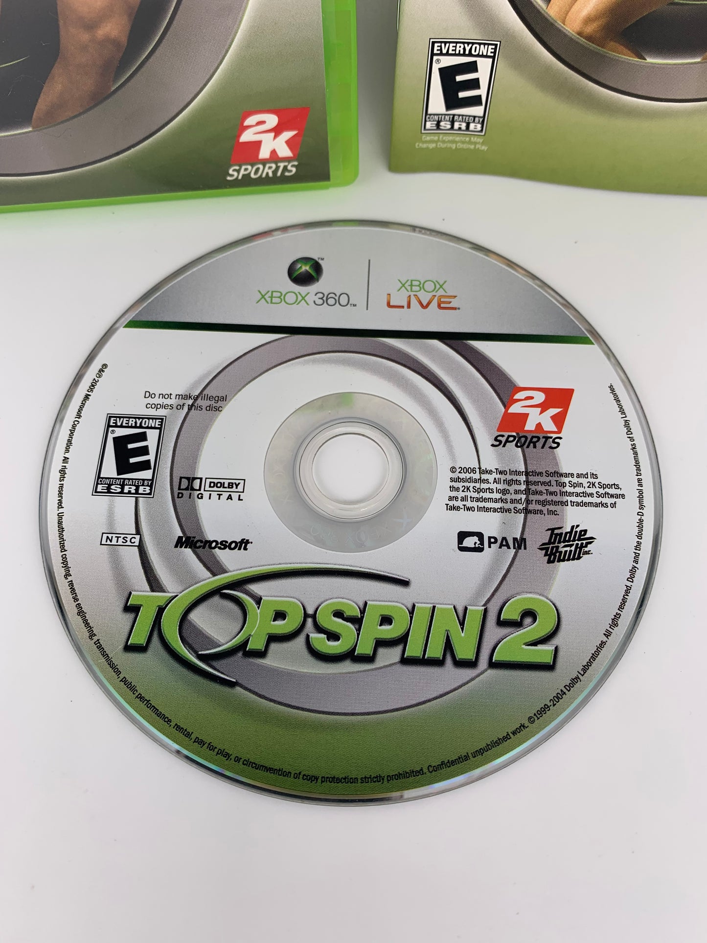 MiCROSOFT XBOX 360 | TOP SPiN 2