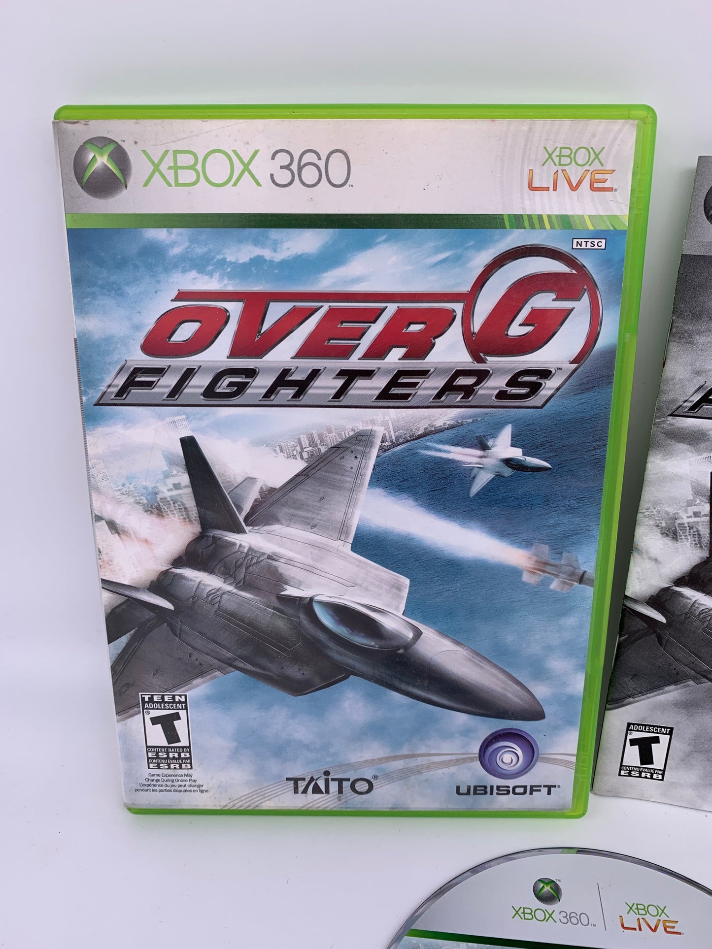 MiCROSOFT XBOX 360 | OVER G FiGHTERS