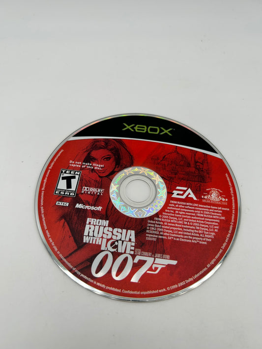 PiXEL-RETRO.COM : MICROSOFT XBOX COMPLETE CIB BOX MANUAL GAME NTSC 007 FROM RUSSIA WITH LOVE