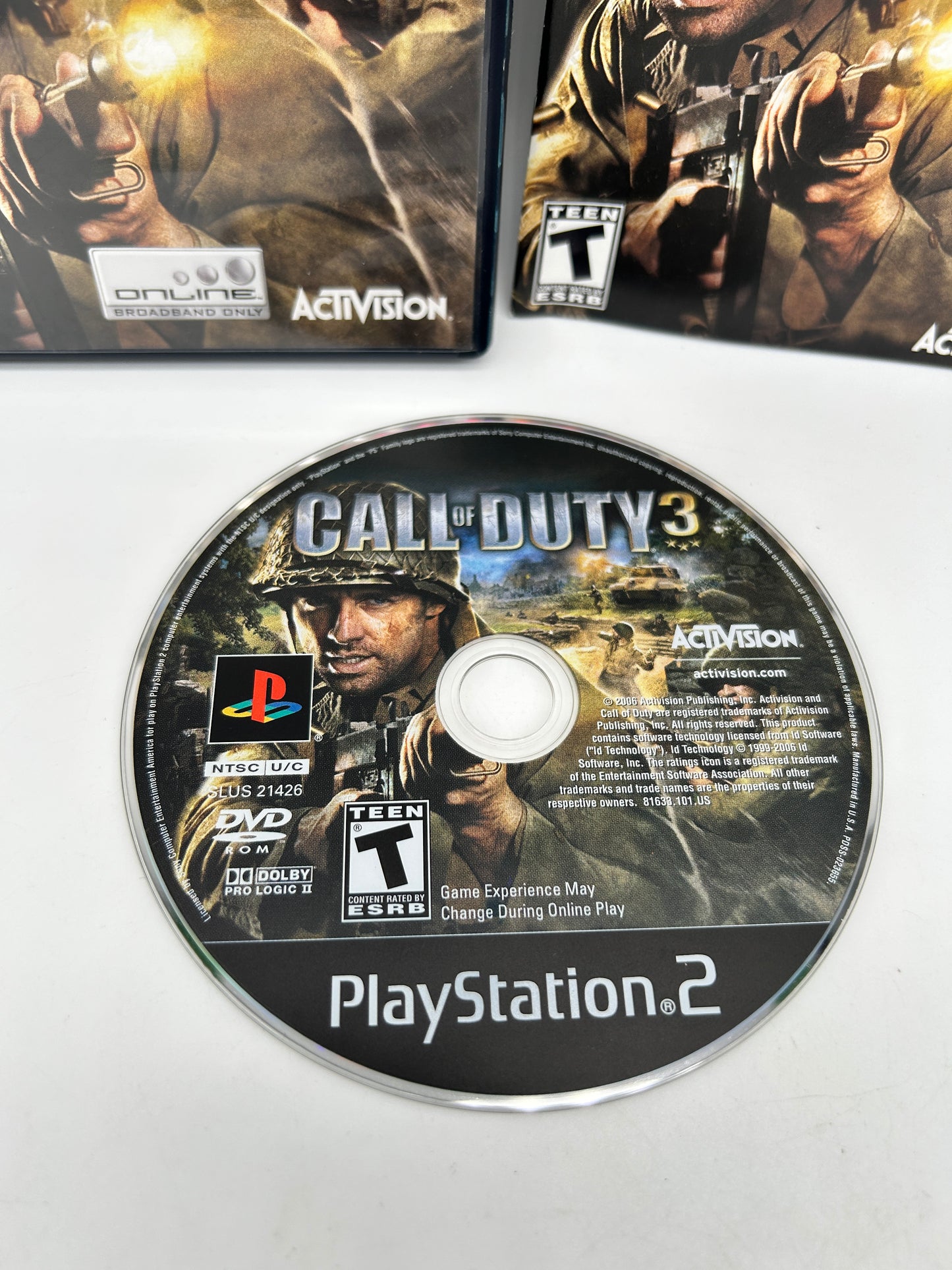SONY PLAYSTATiON 2 [PS2] | CALL OF DUTY 3