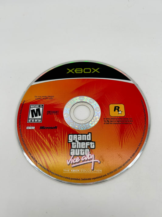 PiXEL-RETRO.COM : MICROSOFT XBOX COMPLETE CIB BOX MANUAL GAME NTSC GRAND THEFT AUTO VICE CITY