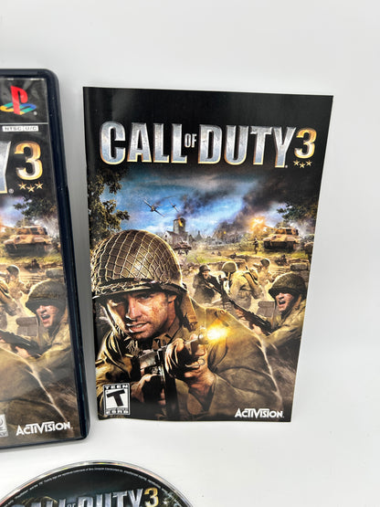 SONY PLAYSTATiON 2 [PS2] | CALL OF DUTY 3