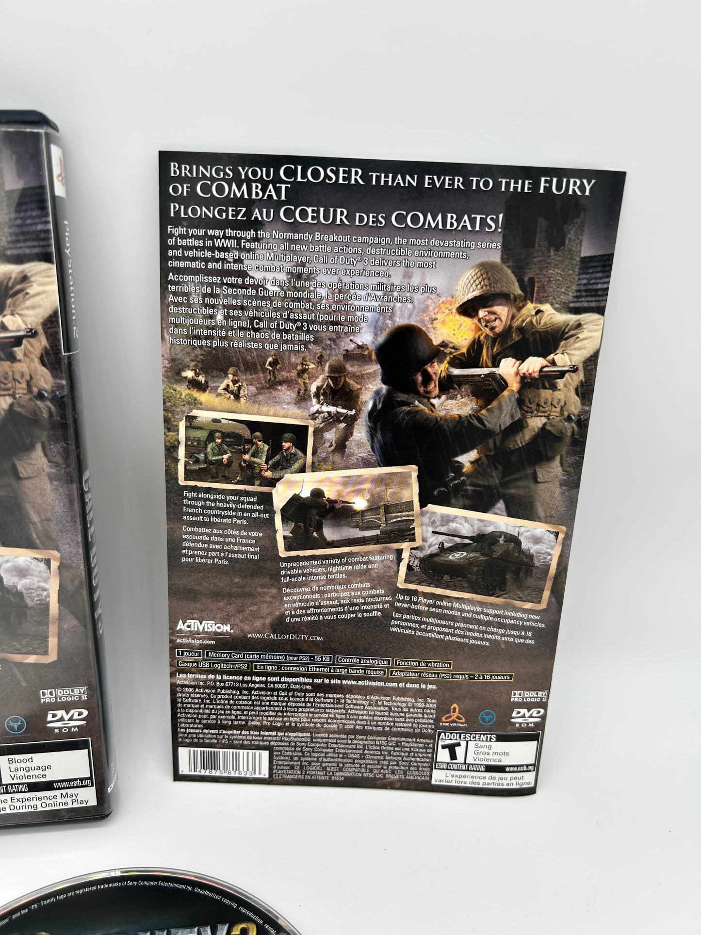 SONY PLAYSTATiON 2 [PS2] | CALL OF DUTY 3