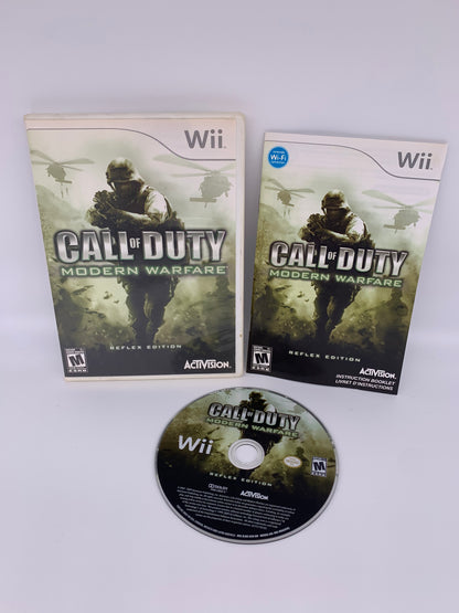 PiXEL-RETRO.COM : NINTENDO WII COMPLET CIB BOX MANUAL GAME NTSC CALL OF DUTY MODERN WARFARE 