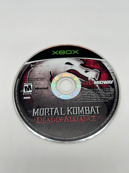 PiXEL-RETRO.COM : MICROSOFT XBOX COMPLETE CIB BOX MANUAL GAME NTSC MORTAL KOMBAT DEADLY ALLIANCE