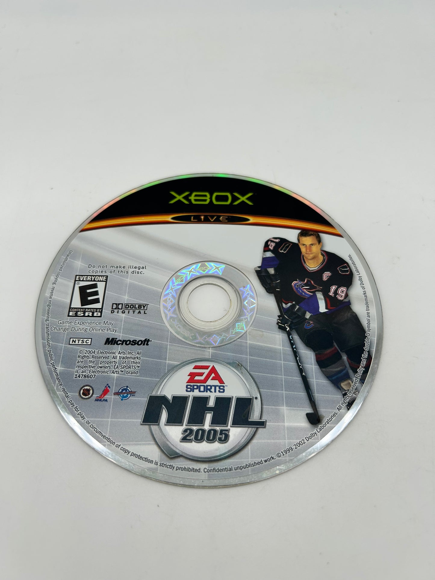 PiXEL-RETRO.COM : MICROSOFT XBOX COMPLETE CIB BOX MANUAL GAME NTSC NHL 2005