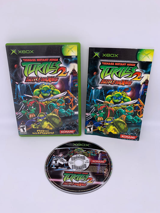 MiCROSOFT XBOX ORiGiNAL | TEENAGE MUTANT NiNJA TURTLES 2 BATTLE NEXUS