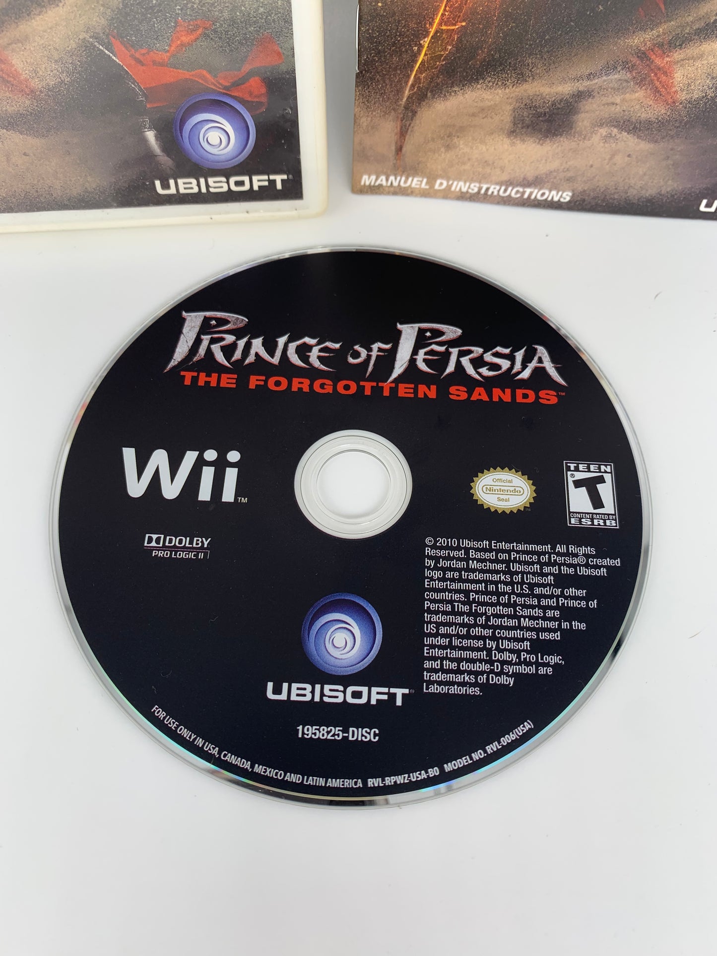 NiNTENDO Wii | PRiNCE OF PERSiA THE FORGOTTEN SANDS