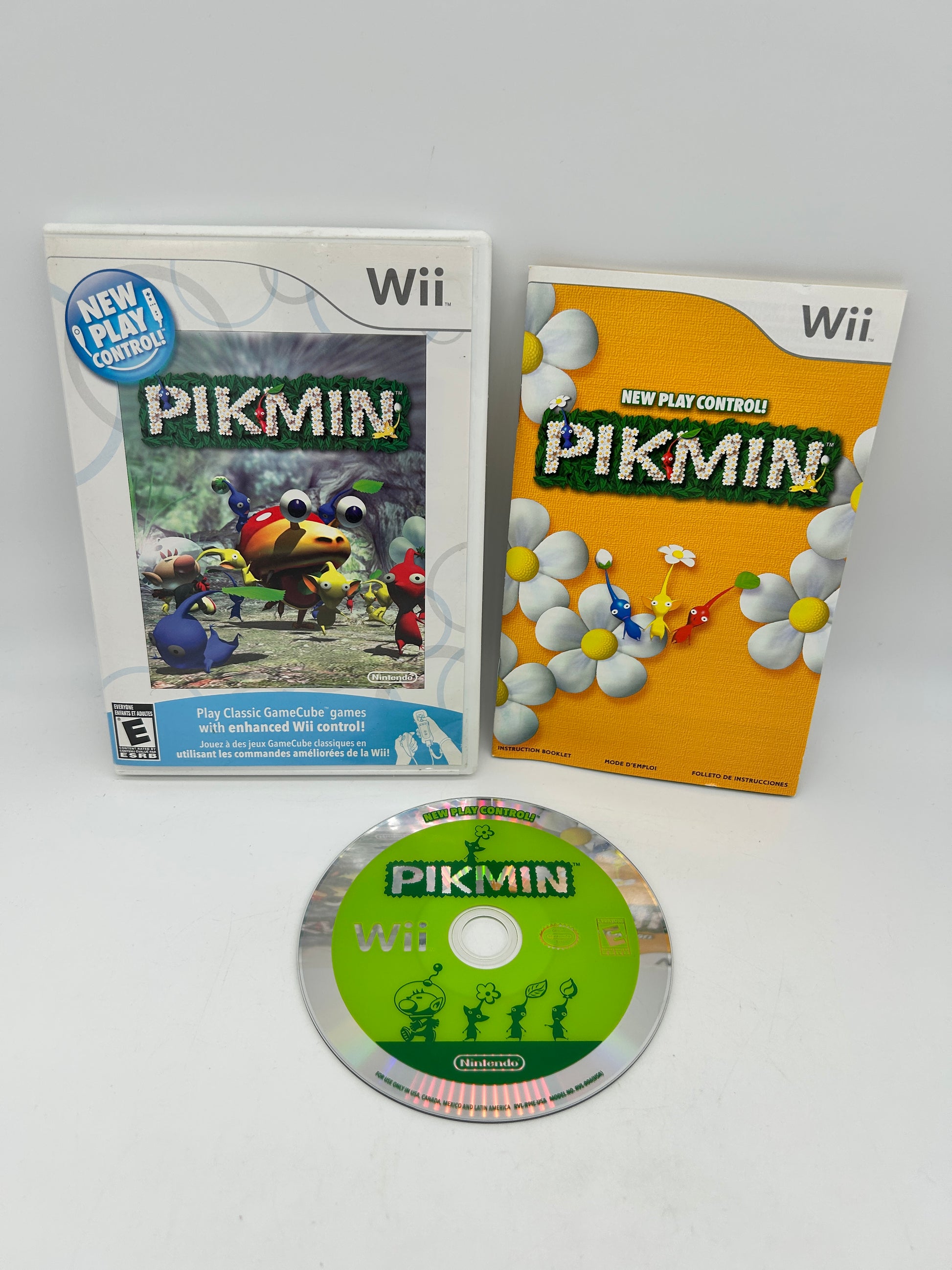 PiXEL-RETRO.COM : NINTENDO WII GAME BOX NTSC NEW PLAY CONTROL PIKMIN