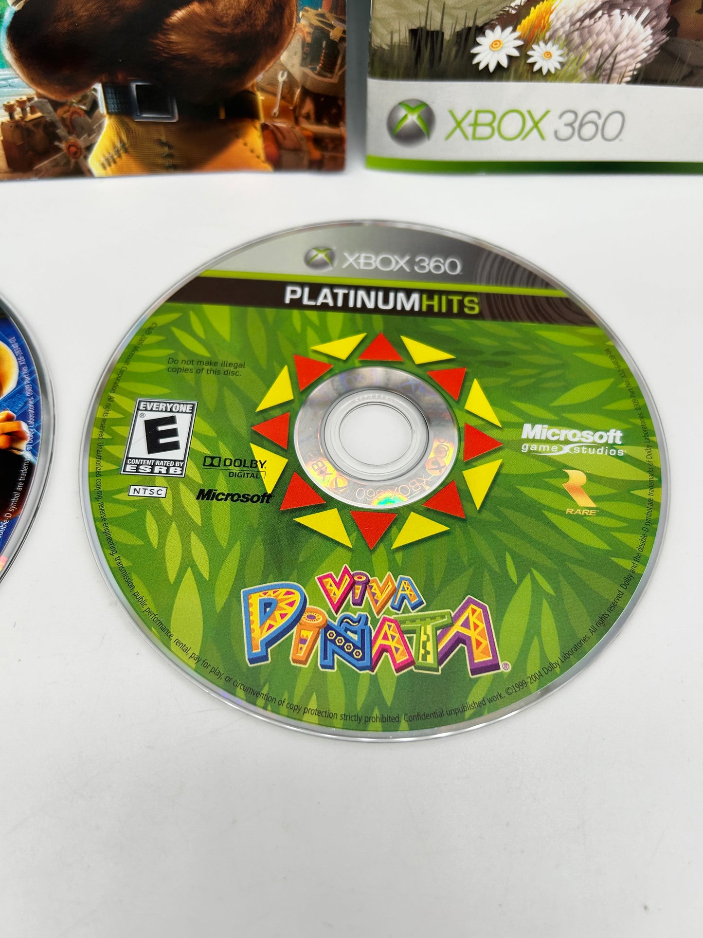 Microsoft XBOX 360 | BANJO-KAZOOiE NUTS &amp; BOLTS &amp; ViVA PiNATA | PLATiNUM HiTS