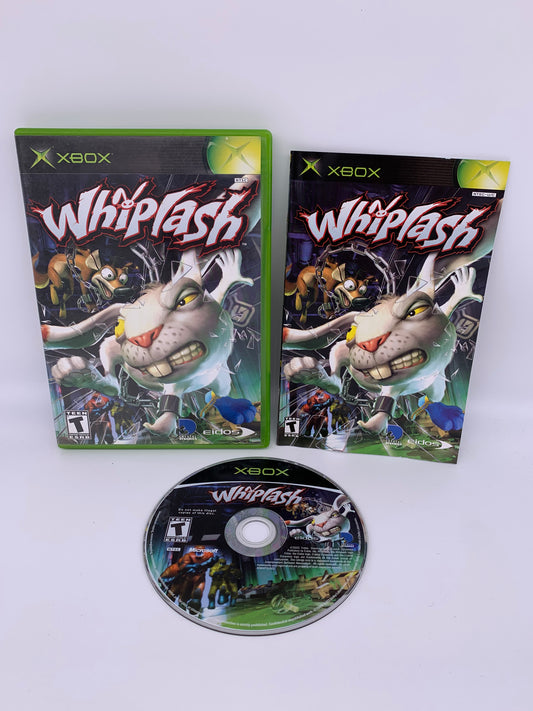 PiXEL-RETRO.COM : MICROSOFT XBOX COMPLETE CIB BOX MANUAL GAME NTSC WHIPLASH