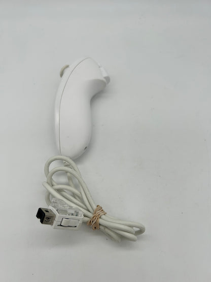 PiXEL-RETRO.COM : NINTENDO WII NTSC WHITE NUNCHUK CONTROLLER