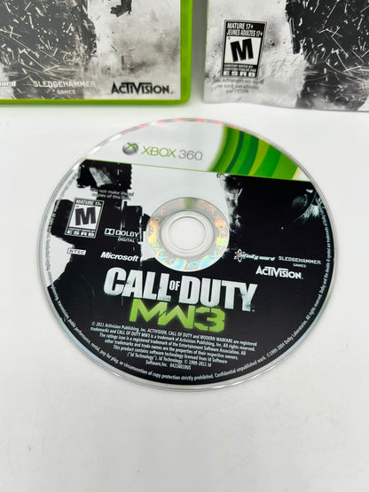 MiCROSOFT XBOX 360 | CALL OF DUTY MODERN WARFARE 3 MW3