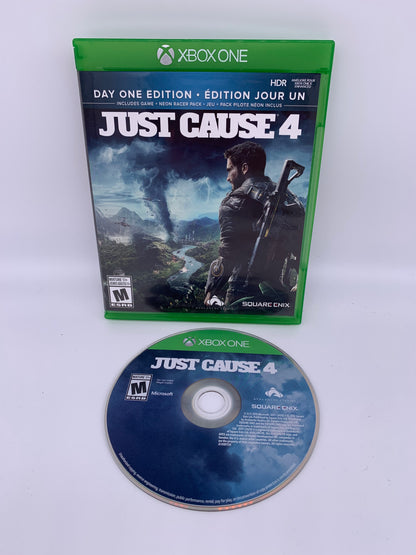 PiXEL-RETRO.COM : MICROSOFT XBOX ONE COMPLETE CIB BOX MANUAL GAME NTSC JUST CAUSE 4