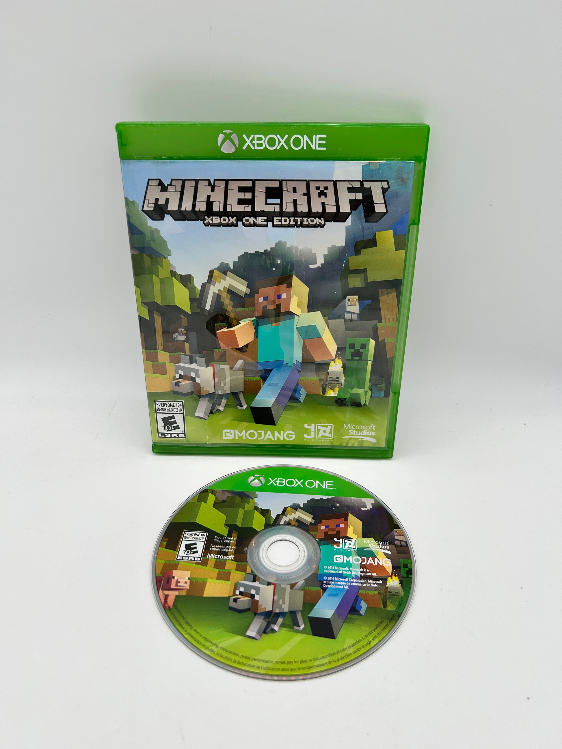 PiXEL-RETRO.COM : MICROSOFT XBOX ONE COMPLETE CIB BOX MANUAL GAME NTSC MINECRAFT EDITION