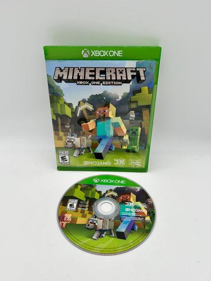 PiXEL-RETRO.COM : MICROSOFT XBOX ONE COMPLETE CIB BOX MANUAL GAME NTSC MINECRAFT EDITION