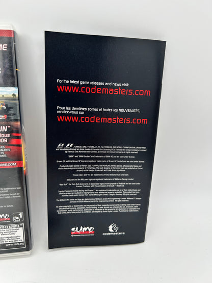 SONY PLAYSTATiON PORTABLE [PSP] | F1 2009 FORMULA 1