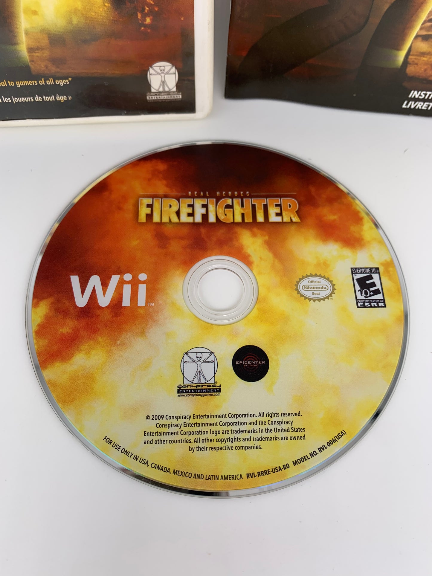 NiNTENDO Wii | REAL HEROES FiREFiGHTER