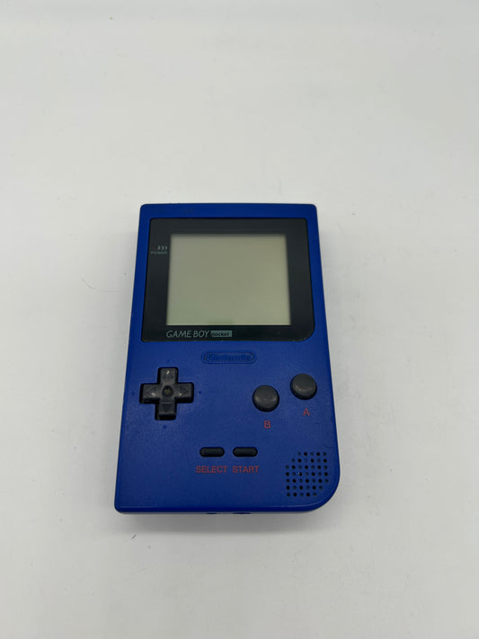 PiXEL-RETRO.COM : NINTENDO GAME BOY POCKET GB ORIGINAL VERSION NTSC BLUE MGB-001