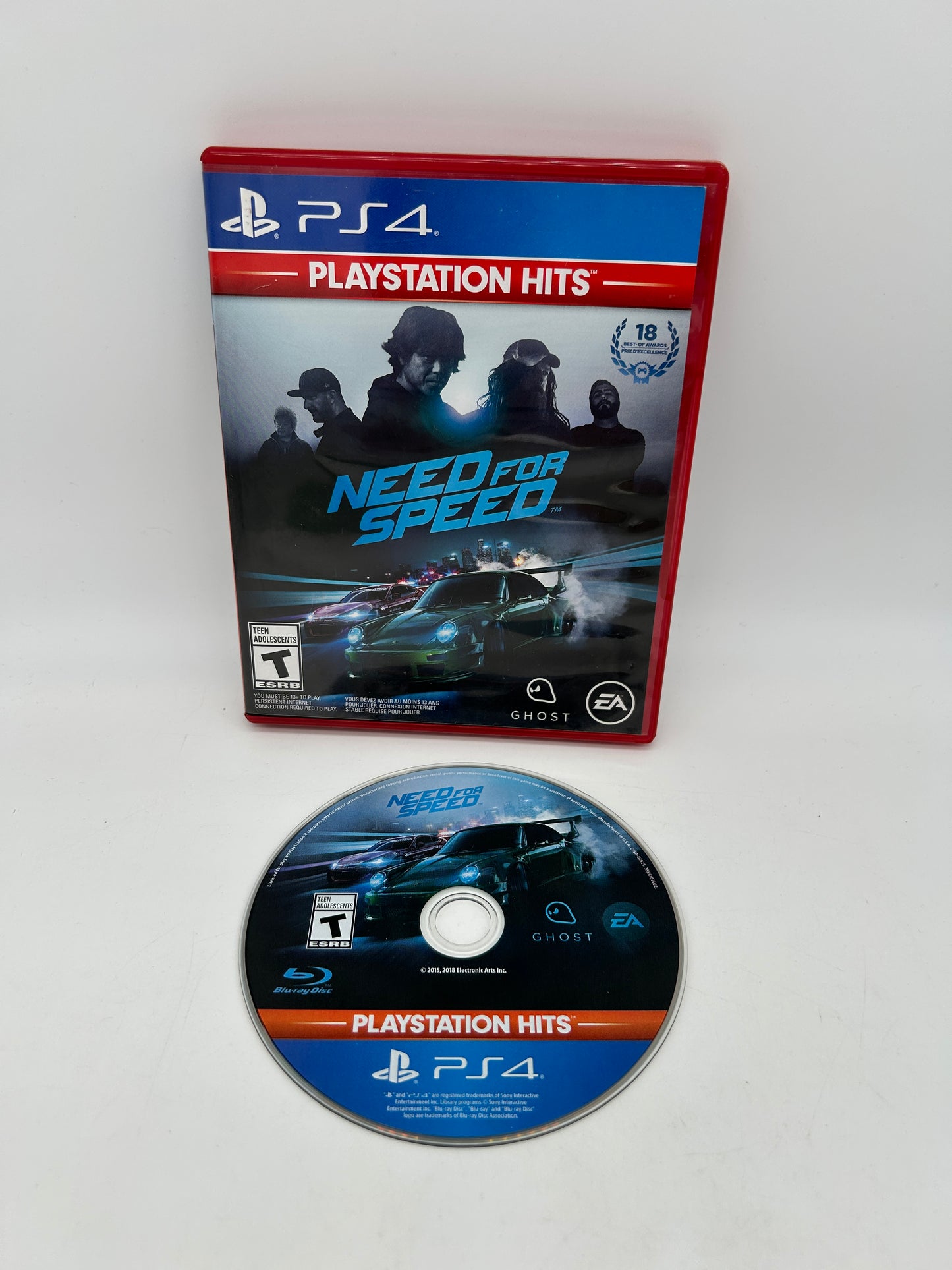 PiXEL-RETRO.COM : SONY PLAYSTATION 4 (PS4) COMPLETE CIB BOX MANUAL GAME NTSC NEED FOR SPEED