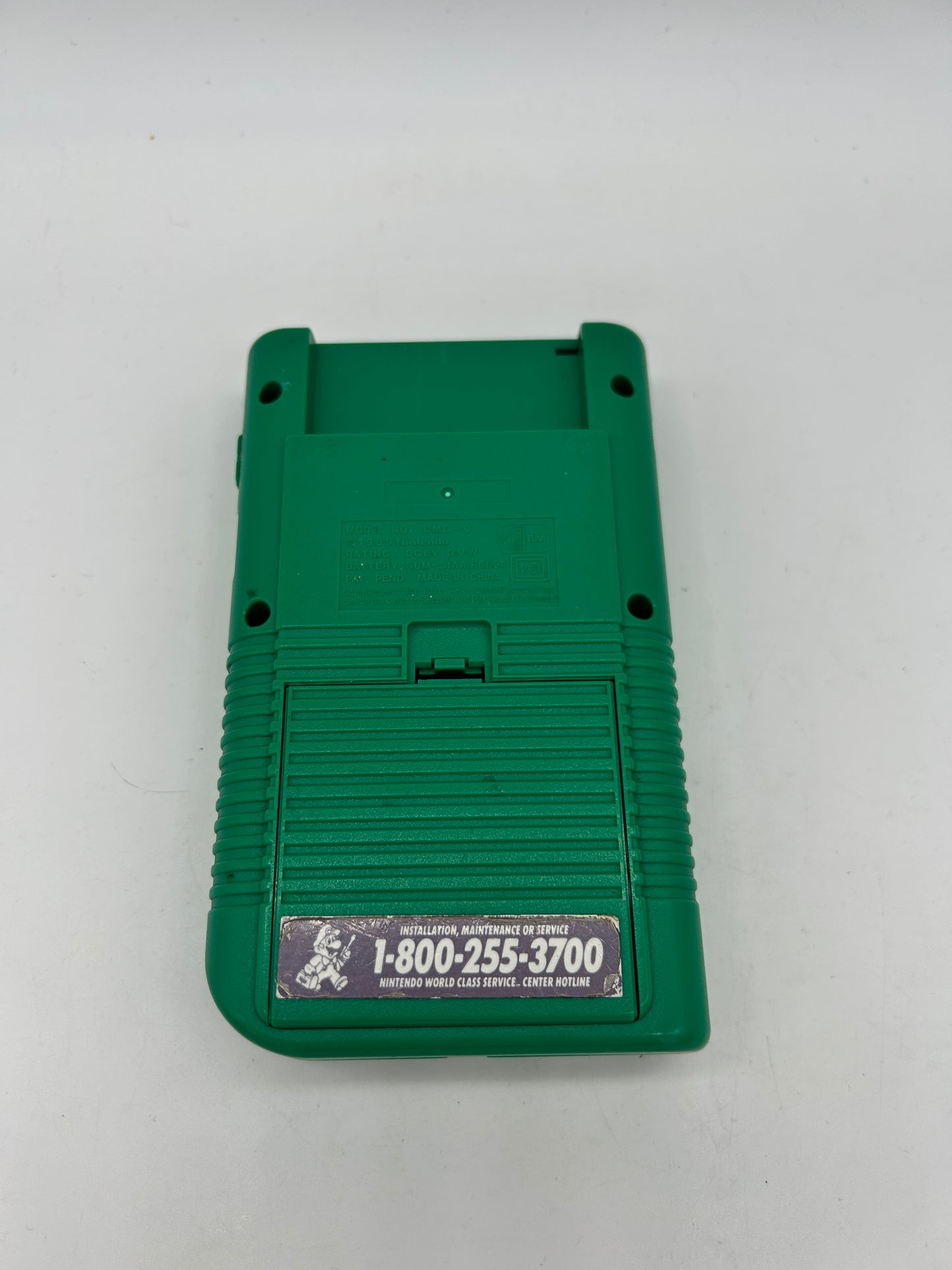 NiNTENDO GAME BOY ORiGiNAL [GB] CONSOLE | MODEL VERT PLAY iT LOUD DMG-01
