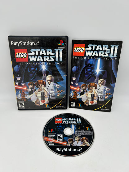 PiXEL-RETRO.COM : SONY PLAYSTATION 2 (PS2) COMPLET CIB BOX MANUAL GAME NTSC LEGO STAR WARS THE ORIGINAL TRILOGY