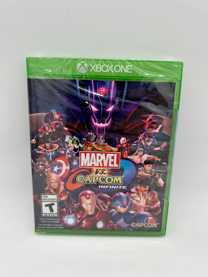 PiXEL-RETRO.COM : MICROSOFT XBOX ONE COMPLETE CIB BOX MANUAL GAME NTSC MARVEL VS CAPCOM INFINITE