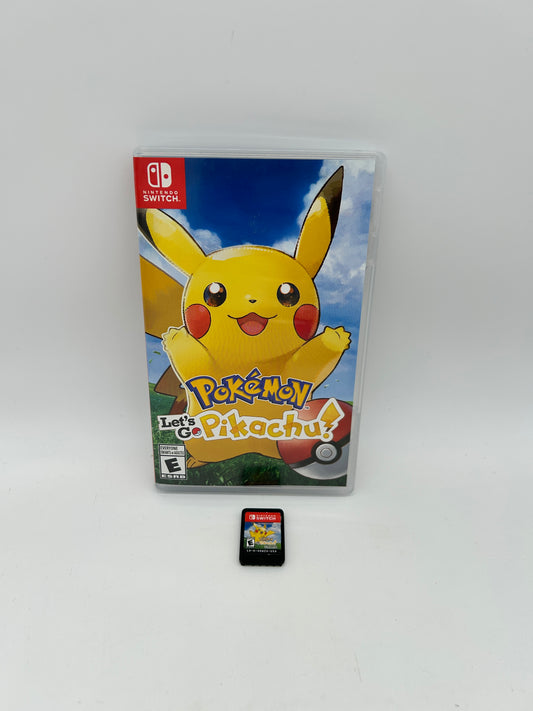 PiXEL-RETRO.COM : NINTENDO SWITCH NEW SEALED IN BOX COMPLETE MANUAL GAME NTSC POKEMON LET'S GO PIKACHU