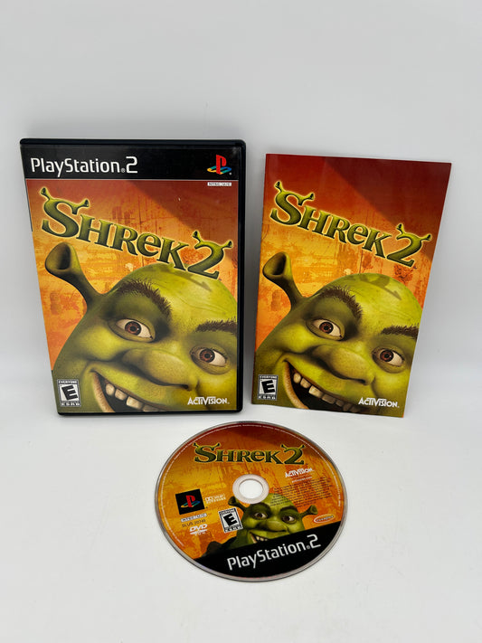 PiXEL-RETRO.COM : SONY PLAYSTATION 2 (PS2) COMPLET CIB BOX MANUAL GAME NTSC SHREK 2