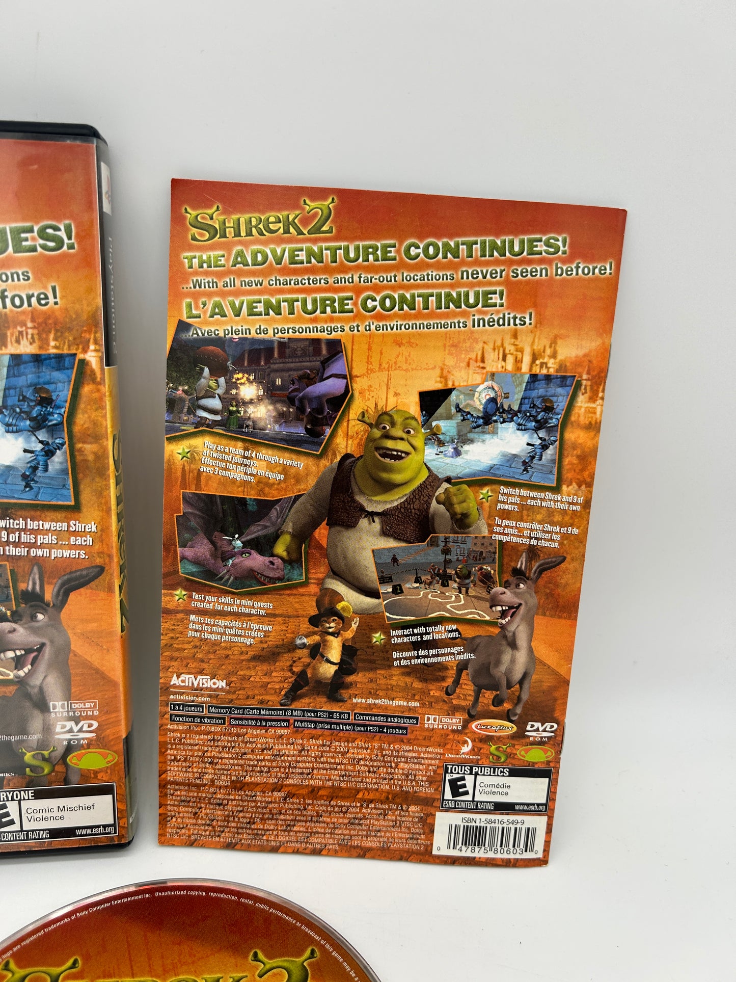 SONY PLAYSTATiON 2 [PS2] | SHREK 2